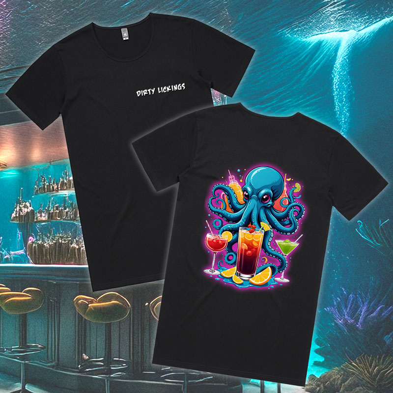 "Bartender" Mens Black Tee